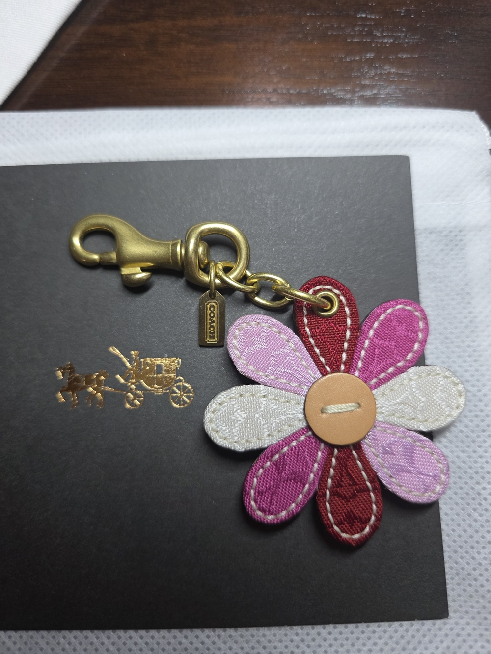 Coach daisy bag charm - Gem